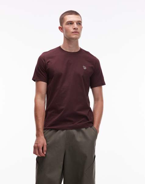 Paul Smith - T-shirt rossa casual con logo a forma di zebra - view 1