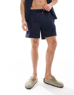 PS BY PAUL SMITH PAUL SMITH TOWEL SHORTS WITH STRIPE 