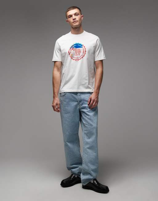 Paul Smith – Vit t-shirt med zebralogga, 2 av 5