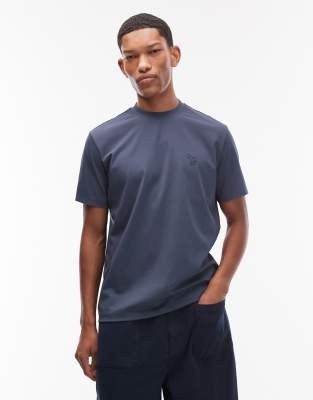 PS Paul Smith Paul Smith zebra logo casual fit t-shirt in blue