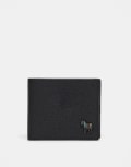 [PS Paul Smith] Paul Smith zebra logo wallet in black One Size Black