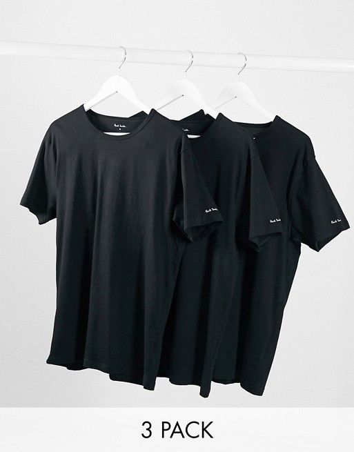 Paul Smith – Zestaw 3 czarnych T-shirtÓw DCQH