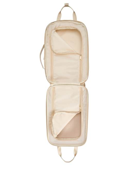 Paxos underseat airline backpack with shapesafe design in cream, 3 of 3