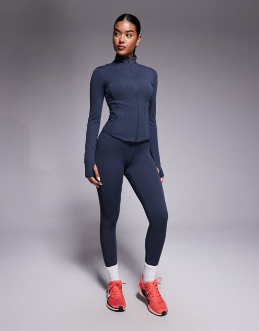 P.E Nation Breakthrough Jacket in marine blue, 3 of 4