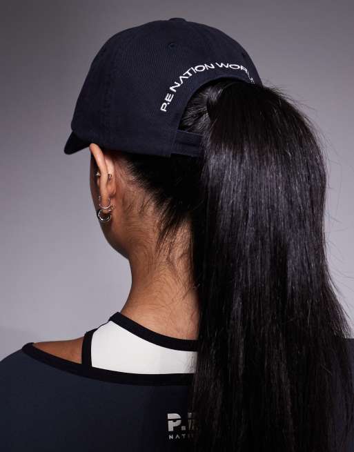 PE Nation Heads up cap in marine blue, 3 of 3