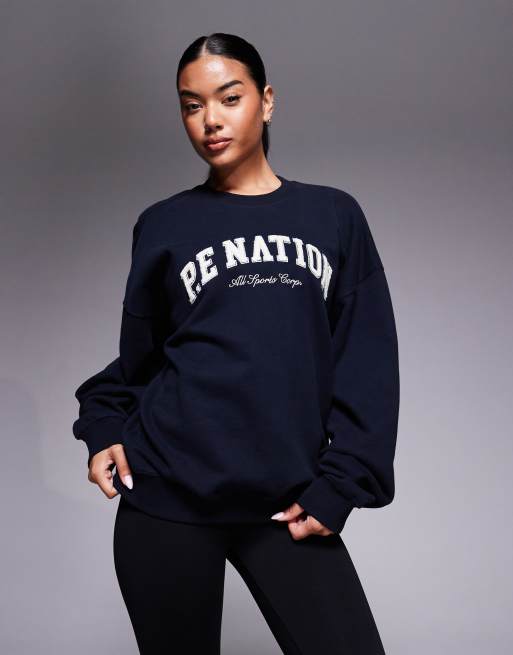 P.E Nation Heritage sweat in dark sapphire