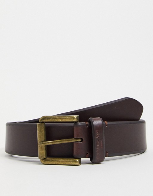 Peckham Rye chunky belt in brown