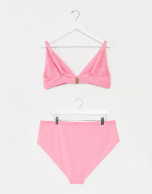 rose pink swimsuit