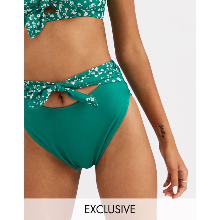 Belt bikini bottom on sale