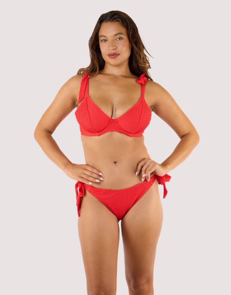 Peek & Beau Hattie Bikini Set in Red - view 1