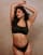 Peek & Beau Peek & beau exclusive mix and match scallop high leg bikini bottom in black