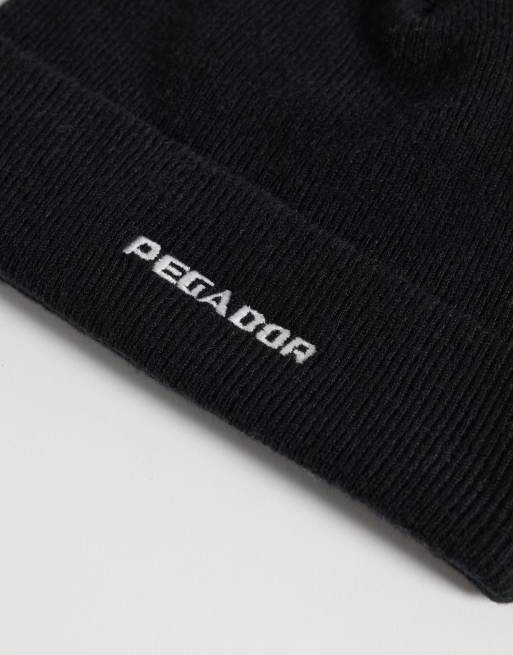 Pegador - gorro de punto negro con vuelta y logo, 3 de 3