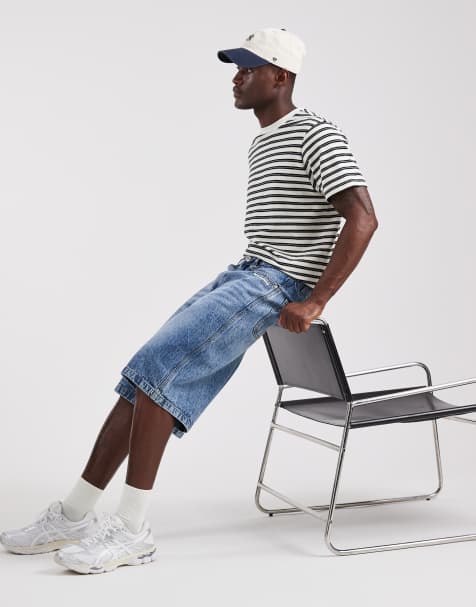 Pegador – Kolar – Blå, tvättade jorts i denim - view 1