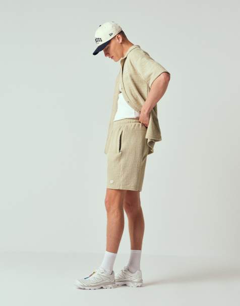 PEGADOR - Libco - Gebreide short in beige, deel van co-ord set - view 1