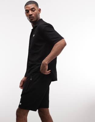 Pegador Libco Knit Shorts In Black