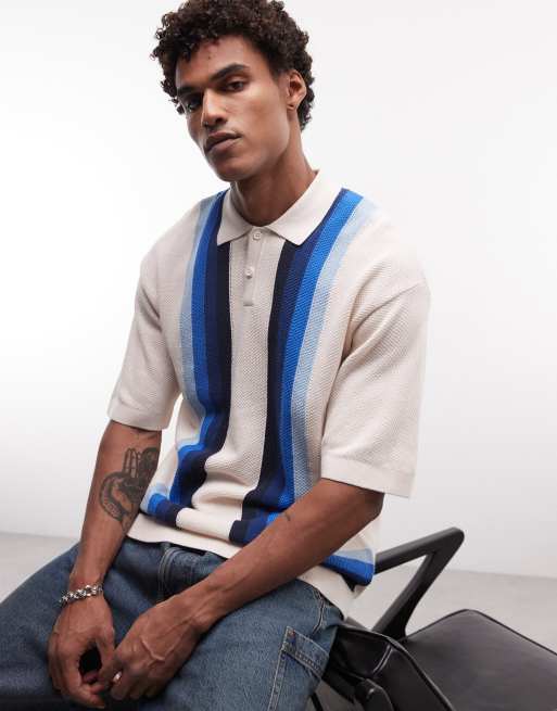 Pegador - Tellero - Polo in maglia piqué bianco multicolore