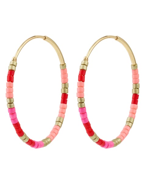 Pendientes chapados en oro Alison de Pilgrim - view 1