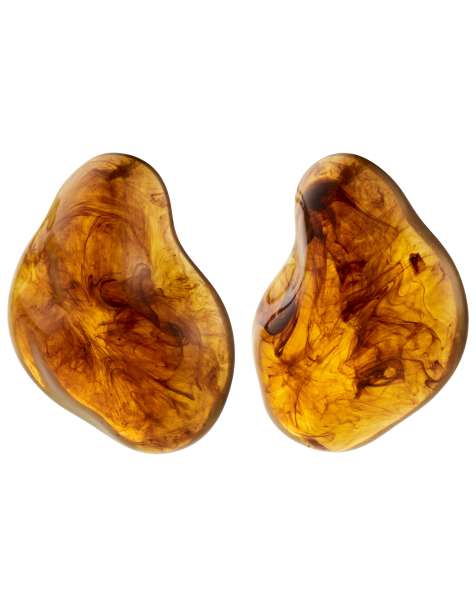 Pendientes chapados en oro Lian de Pilgrim - view 1