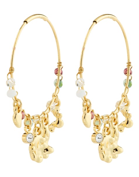 Pendientes chapados en oro Tovin de Pilgrim - view 1
