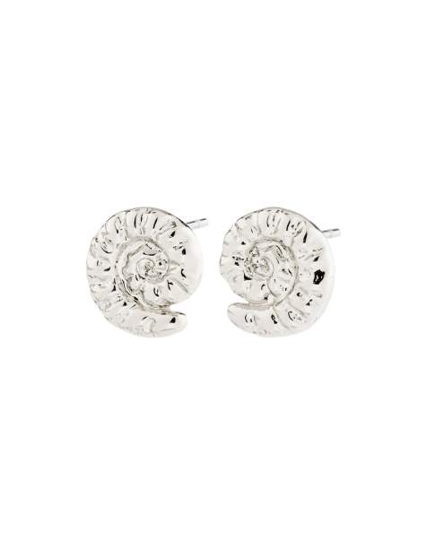 Pendientes chapados en plata Haze de Pilgrim - view 1