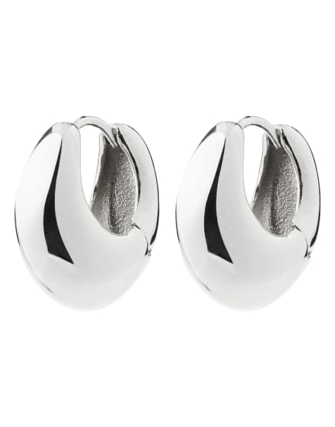 Pendientes chapados en plata Kairoa de Pilgrim - view 1
