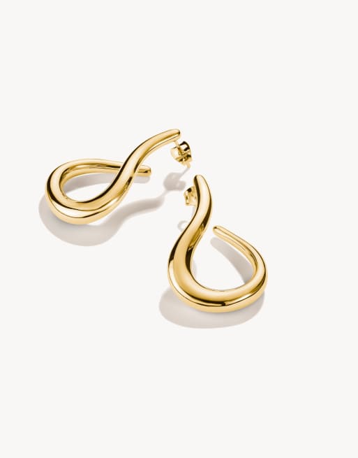 Pendientes de aro dorados de Thomas Sabo, 2 de 4