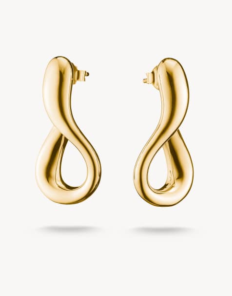 Pendientes de aro dorados de Thomas Sabo - view 1