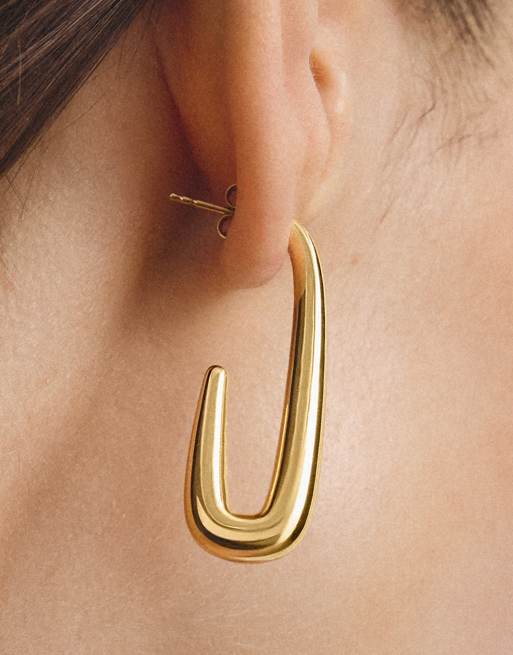 Pendientes de aro dorados de Thomas Sabo, 4 de 4