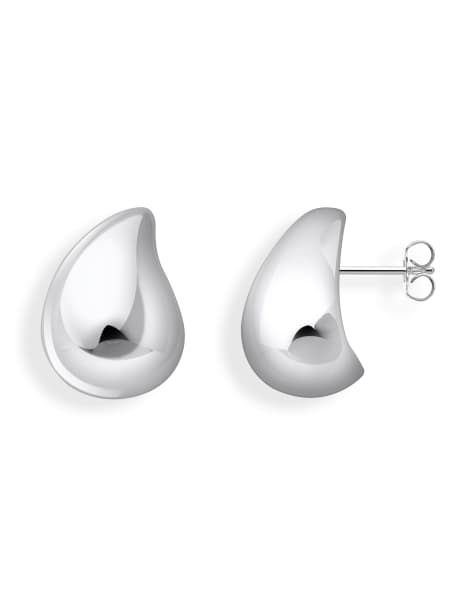 Pendientes de botón plateados de Thomas Sabo - view 1