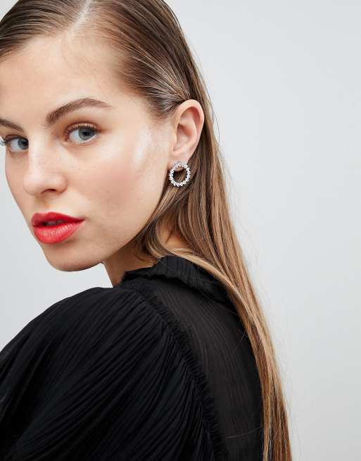Pendientes llamativos con diseño de círculo de Coast