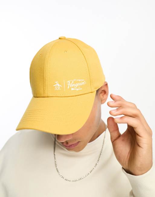 Penguin - Cappellino classico color cammello con logo