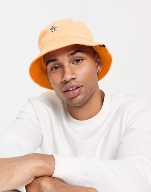 Stussy bucket cheap hat orange