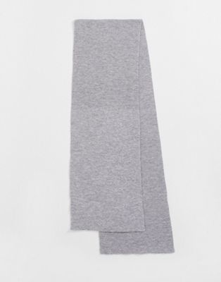 Penguin logo knitted scarf in grey - ASOS Price Checker