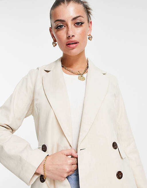 Suits & Separates People Tree relaxed tailored blazer co-ord 
