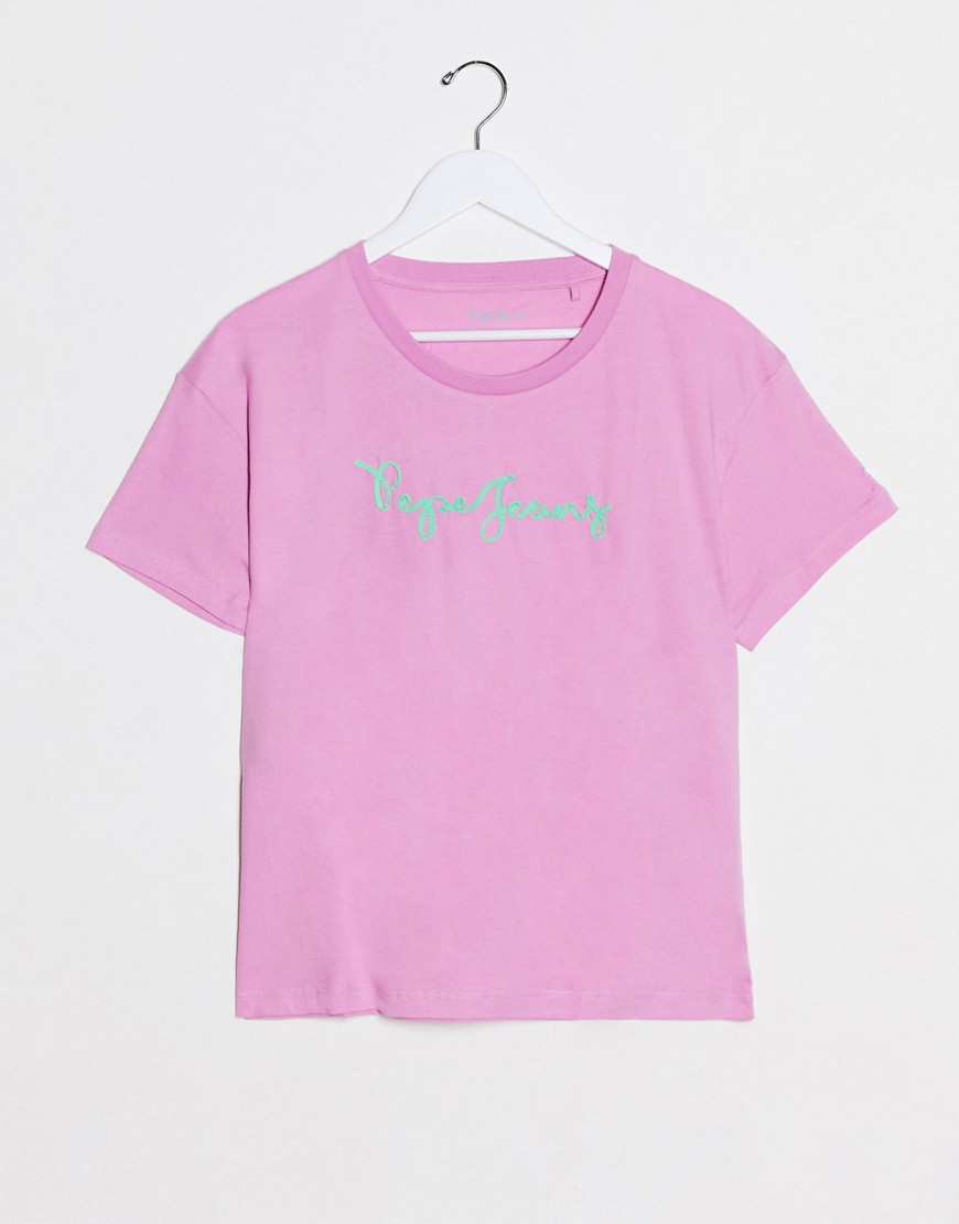 Pepe Esther t-shirt in pink