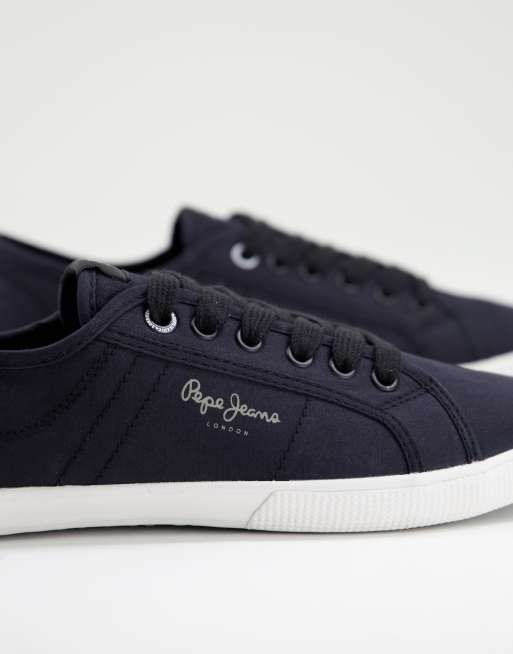 tetraëder Tienerjaren Dom Pepe Jeans Aberman 2.1 canvas shoes | ASOS