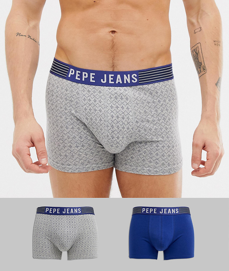Pepe Jeans - Albert - Confezione da 2 boxer aderenti-Multicolore