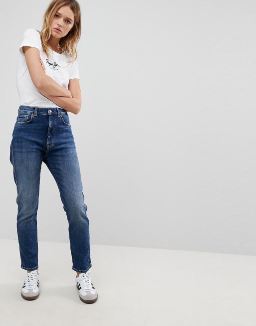 Pepe Jeans Betty High Waist Slim Mom Jean