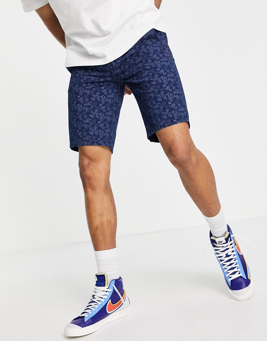 Pepe Jeans Blackburn regular fit shorts-Blue