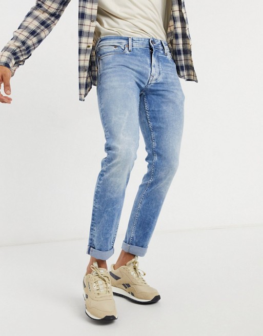 Pepe Jeans Hatch bleach slim fit jeans | ASOS