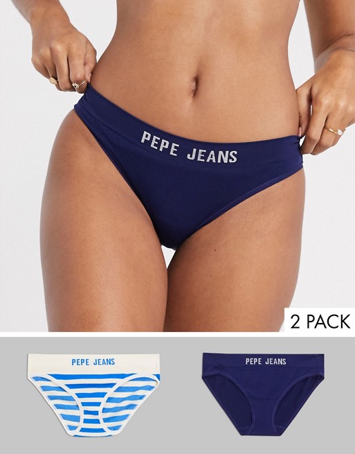 Pepe Jeans kira 2 pack seamless briefs