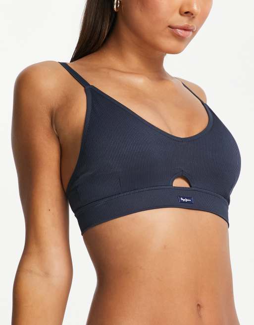 Pepe Jeans - Soutien-gorge sans coutures - Bleu marine