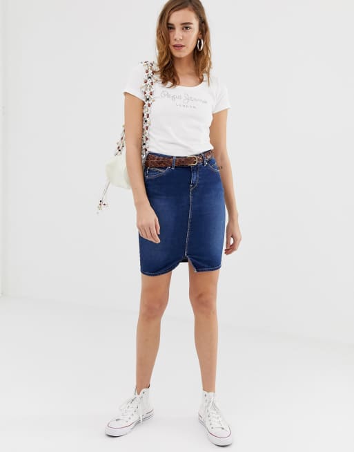 Midi pencil hotsell skirt asos