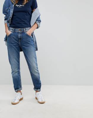 Pepe jeans mom fit clearance