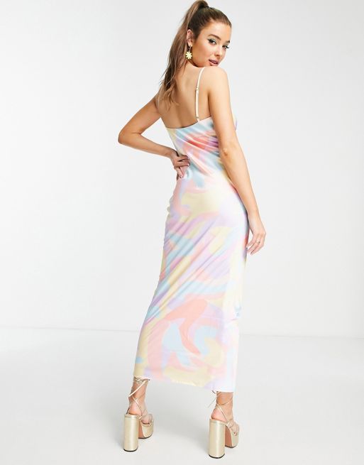 Peppermayo Cowl Front Maxi Dress