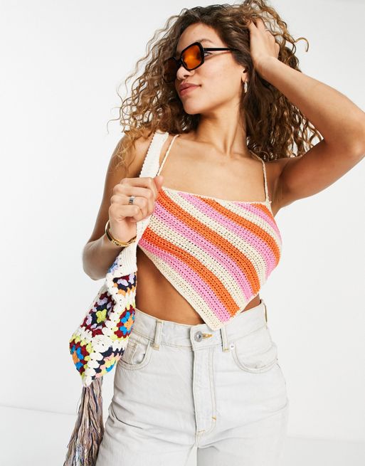 Halter Top, Crop & Crochet Tops – Peppermayo