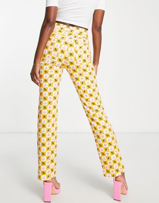 PEPPERMAYO, Electric Avenue Pants in Warped Check