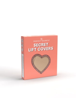 Perfect Secrets - 2er-Pack Brustwarzenabdeckungen in Cappuccino mit hebendem Effekt-Neutral