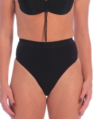 Perfect Secrets Medium Shaper Thong In Black