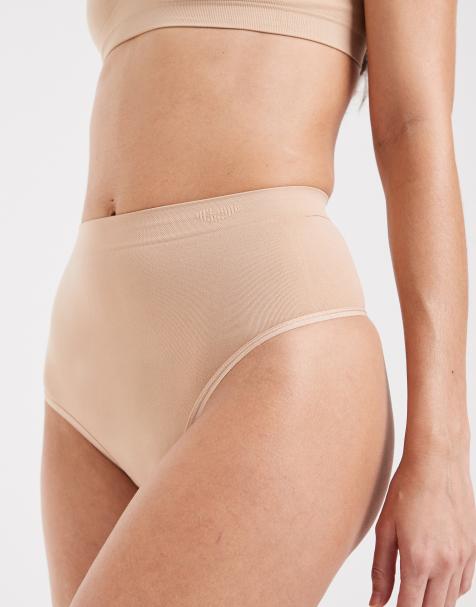 Perfect Secrets – Mittelstarker Shape-Tanga und nahtloser „The Perfect“-BH in Cappuccino - view 1